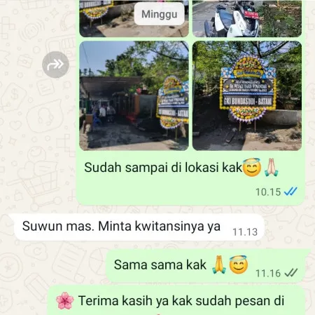 Pengiriman Papan Bunga Duka Cluster Kota Wisata Cibubur