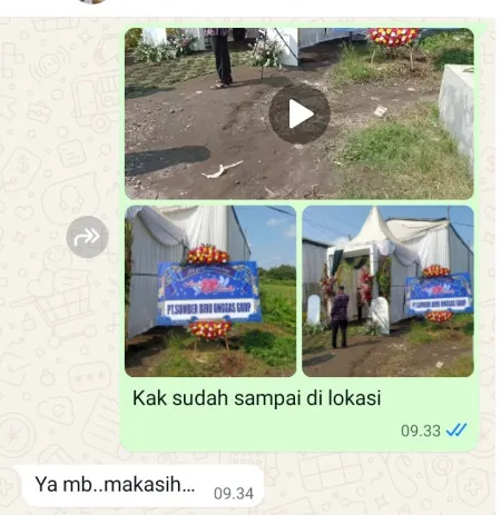Pengiriman Karangan Bunga Cluster Kota Wisata Cibubur
