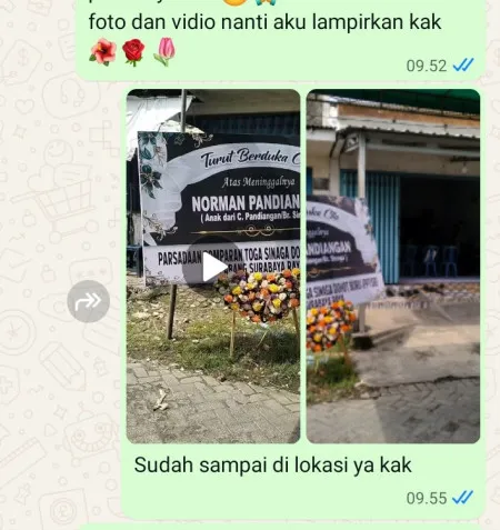 Pengiriman Karangan Bunga Cluster Kota Wisata Cibubur
