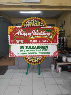 Papan Bunga di Cluster Kota Wisata Cibubur