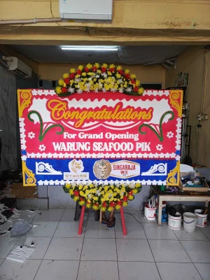 Papan Bunga di Cluster Kota Wisata Cibubur