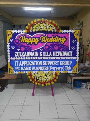 Papan Bunga di Cluster Kota Wisata Cibubur